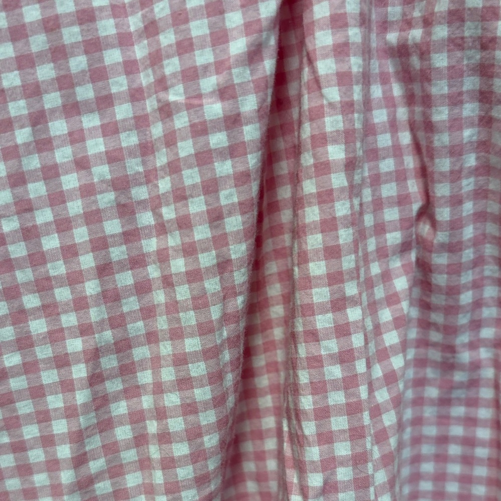 The Cat’s Pajamas Pink Gingham Drawstring Lounge Pants X-Large - Picture 3 of 8